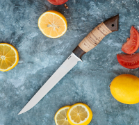 Филейный нож из стали N690 Филейный нож из стали N690 купить на сайте koval-knife.shop