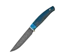 Нож Путник из мозаичной дамасской стали